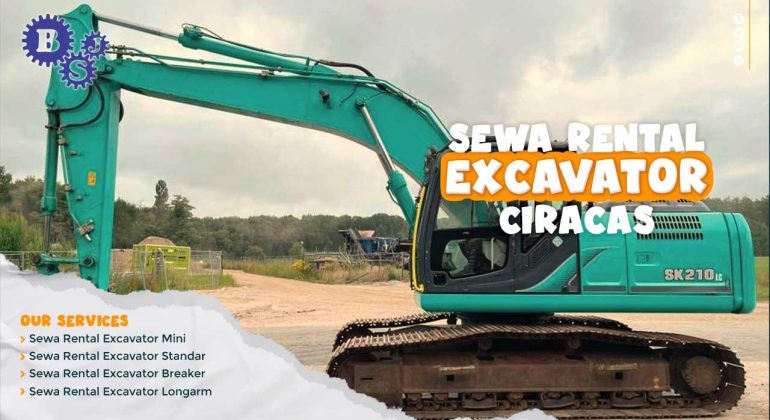 Sewa Excavator Ciracas
