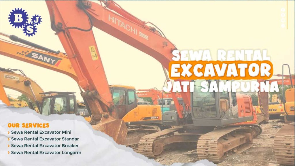 Sewa Excavator Jati Sampurna